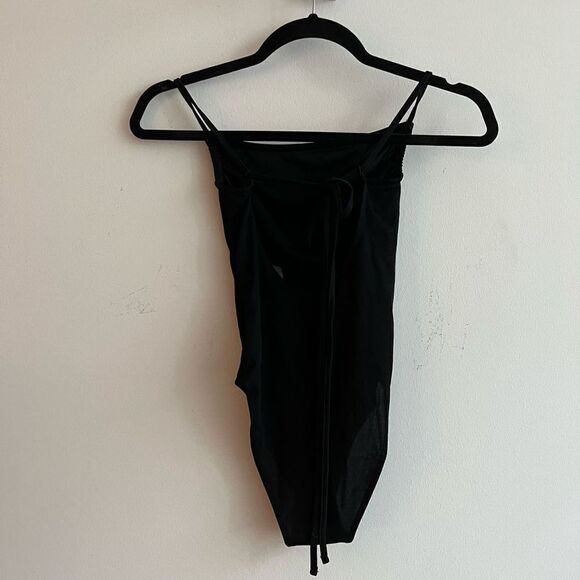 Urban Outfitters Out From Under Square Neck Bodysuit W Spaghetti Straps - Small - Picture 5 of 8